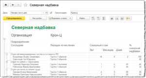 Архангельск северные надбавки