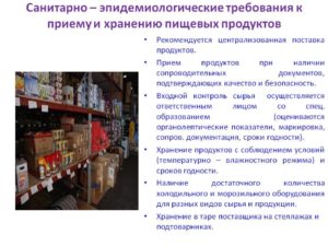 Санпин для магазина непродовольственных товаров рб