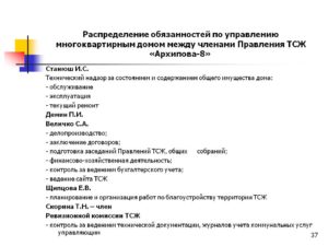 Должностная инструкция управляющего многоквартирным домом