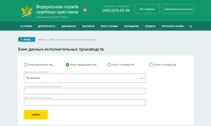 Почему на сайте фссп нет суммы задолженности