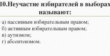 Добровольное неучастие гражданина в выборах